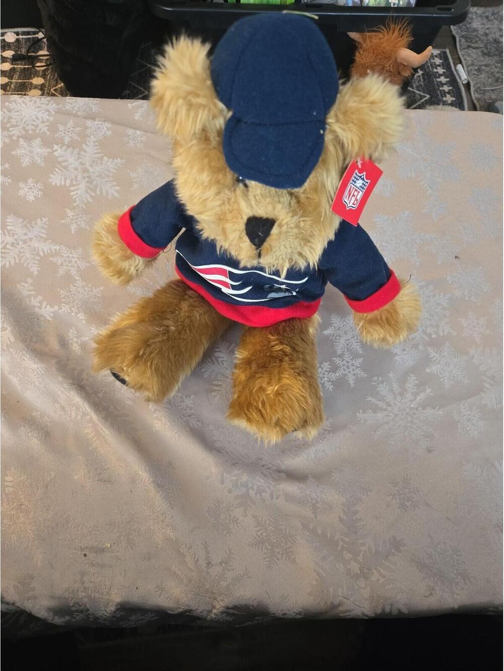 NFL New England Patriots Plush Teddy Bear - New with Tags